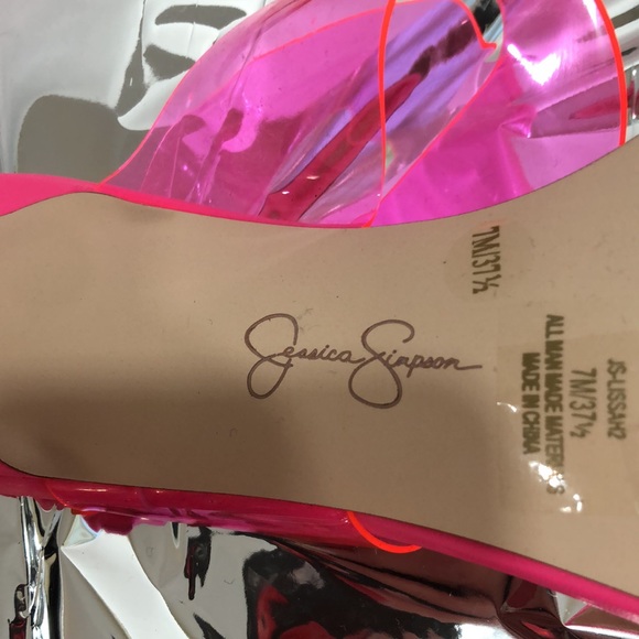 Brand New Jessica Simpson Pink Sandal. - Picture 3 of 3